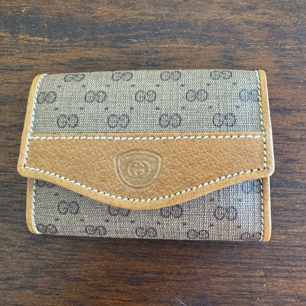 Gucci GG Monogram Key Holder w/Box - Picture 1 of 15
